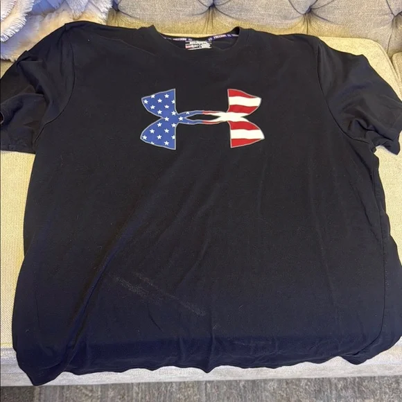 Under Armour Graphic Tees - Black and Red - Picture 8 of 13